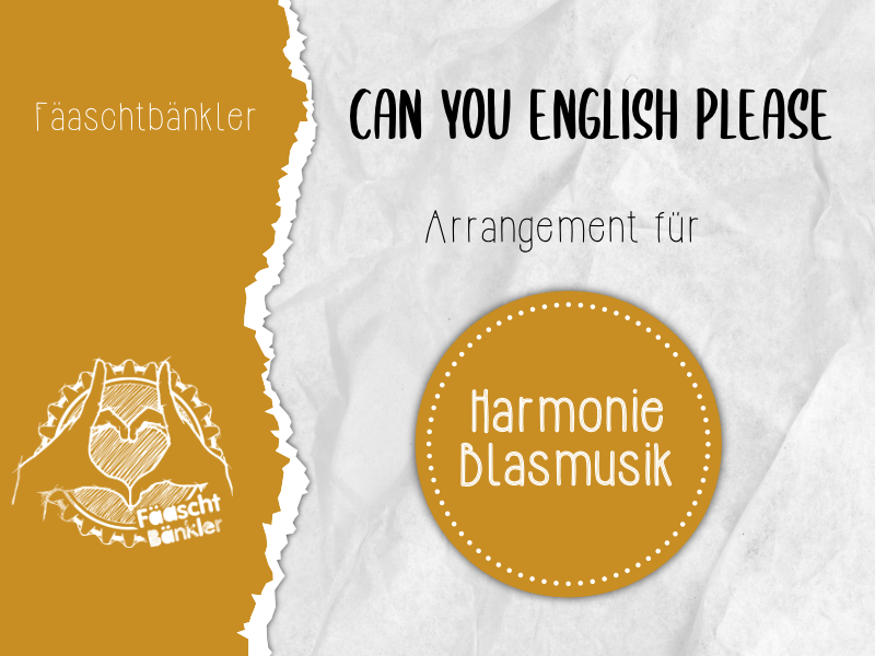 Can You English Please - Blasmusik