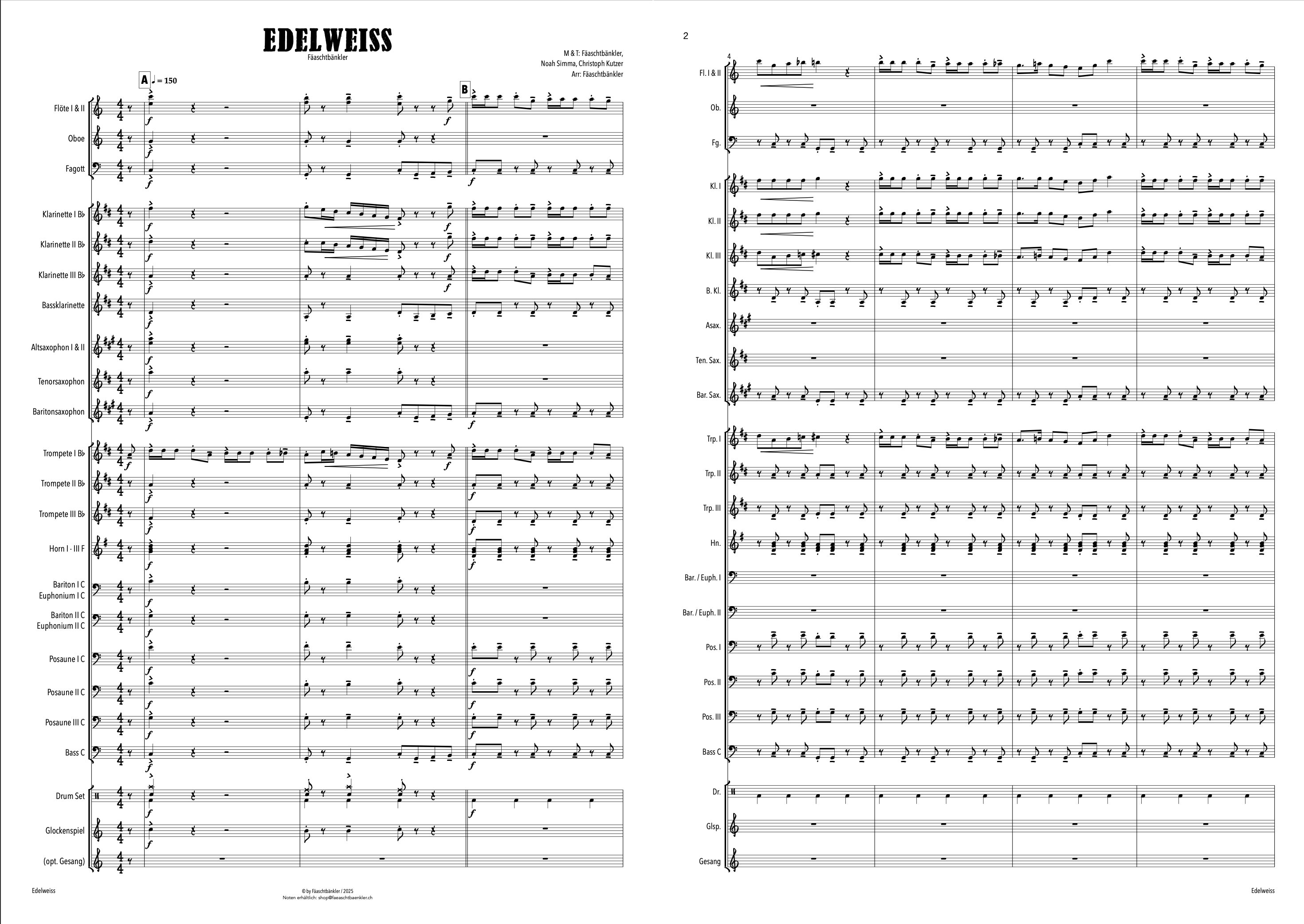 Edelweiss - Blasmusik Edelweiss - Blasmusik