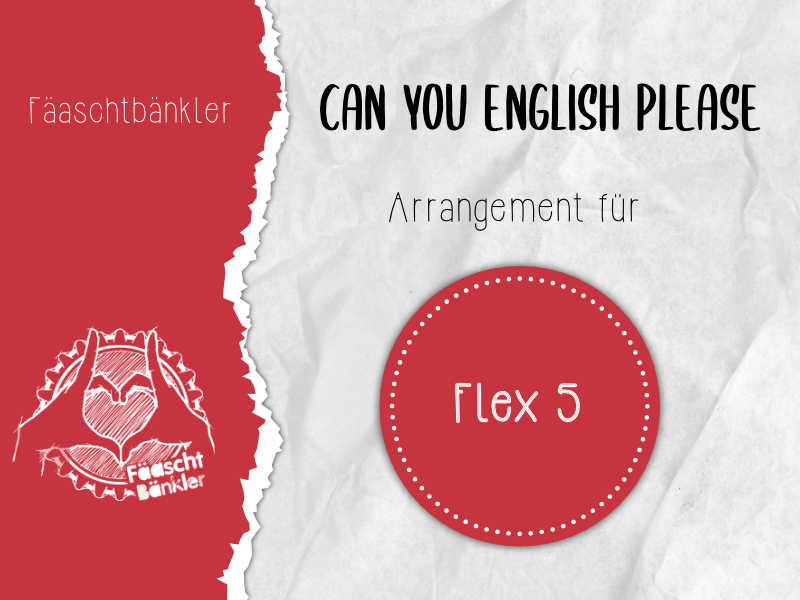 Can You English Please - Flex5