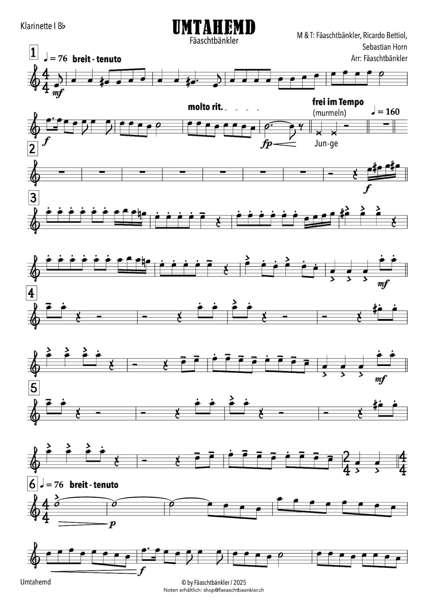 Umtahemd - Blasmusik Umtahemd - Blasmusik